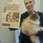 Karin och Uchi på Folkbladets förstasida! Karin och Uchi på Folkbladets förstasida!